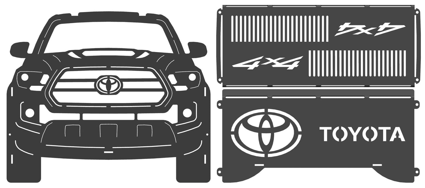 Fire Pit - 4 Sided Collapsible Exotic Vehicles