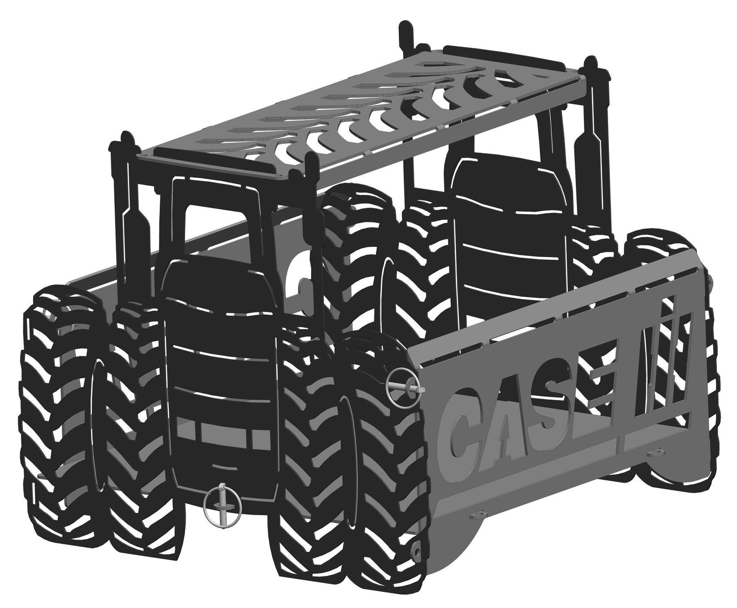 Fire Pit - 4 Sided Collapsible Tractors