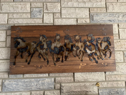 Stampede Wall Art