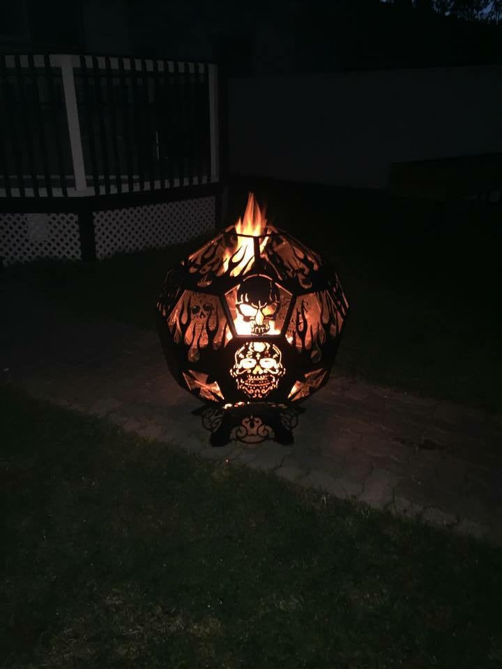 Orb Style Fire Pit